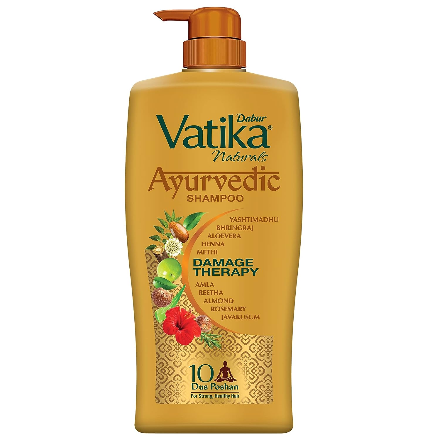 Dabur Vatika Ayurvedic Shampoo, 1 L-1.webp